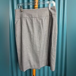 Teenflo Classic Gray Pencil Skirt Size 8